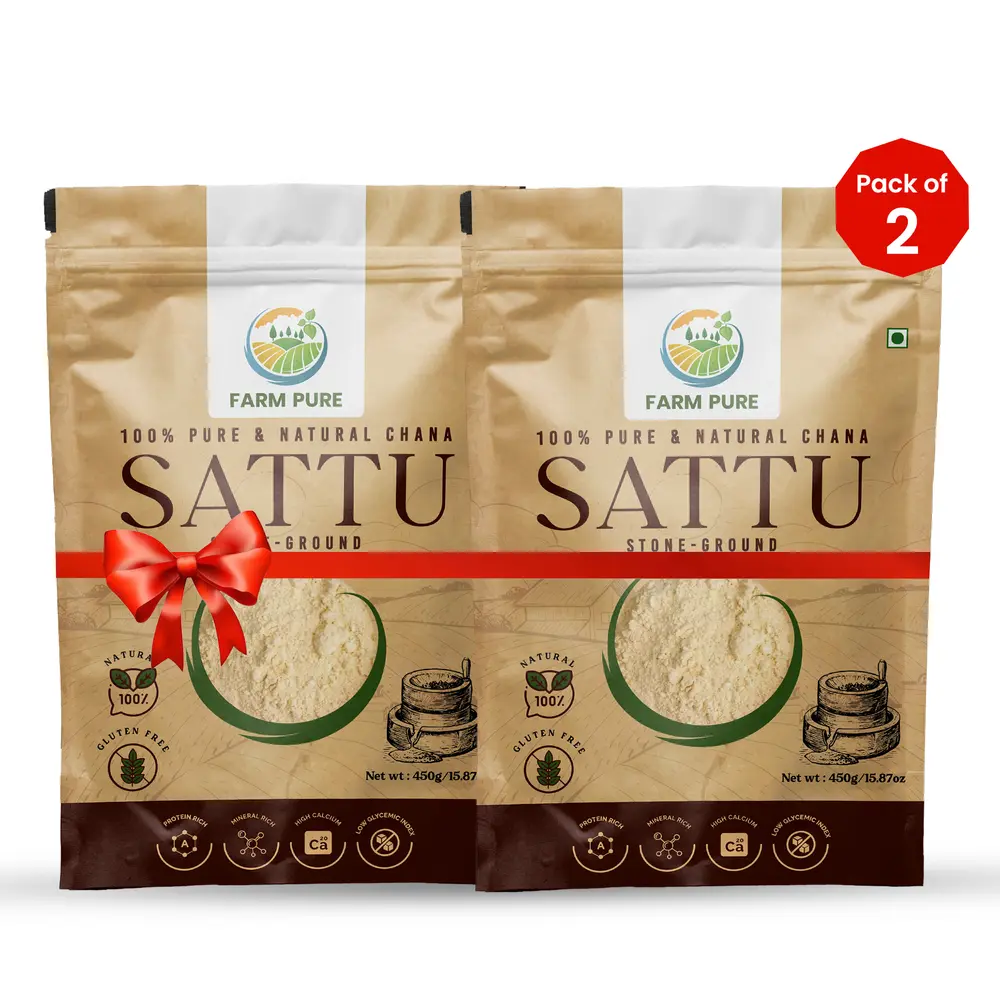 Chana Sattu Powder 950g x 2 Packs image