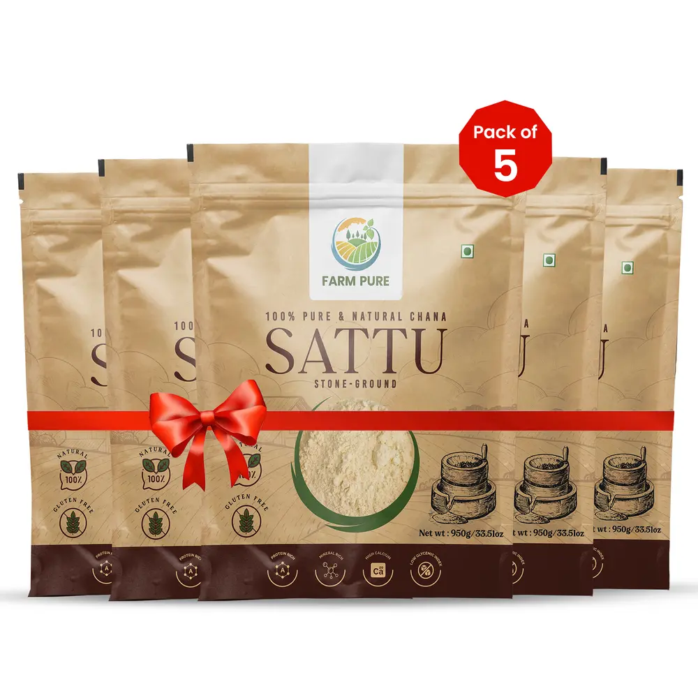 Chana Sattu Powder 950g x 5 Packs image